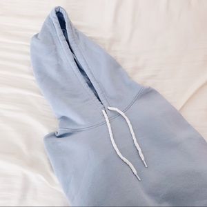 periwinkle oversized bf hoodie 💗